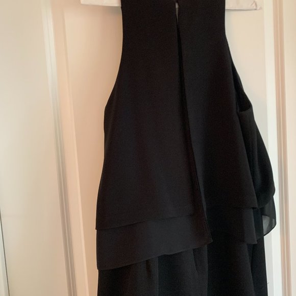 Black Semi-open Halter Dress - Picture 9 of 10